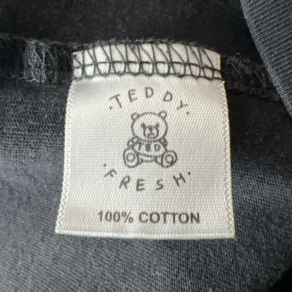 Teddy Fresh Shirt Men Extra Large Black Bear Need A Hug Graphic Short Sleeve Tee - Picture 4 of 13